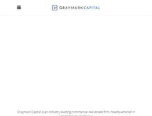 Tablet Screenshot of graymarkcapital.com